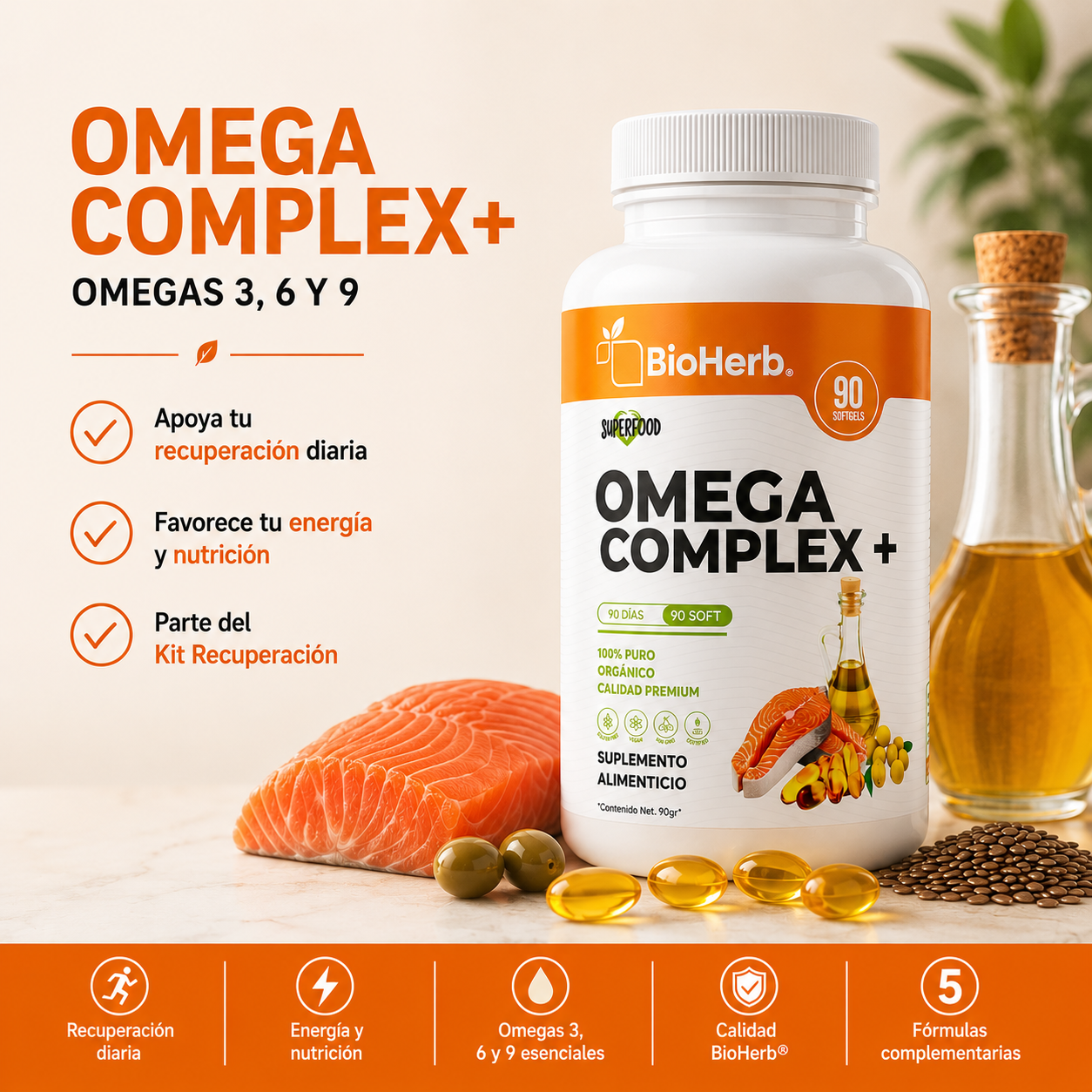 Kit Recuperación BioHerb® | Músculos, Energía y Movimiento