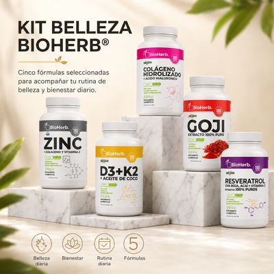 Kit Belleza BioHerb® | Colágeno, Antioxidantes y Cuidado Diario