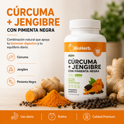Kit Balance Hepático BioHerb® | Apoyo Digestivo y Antioxidante