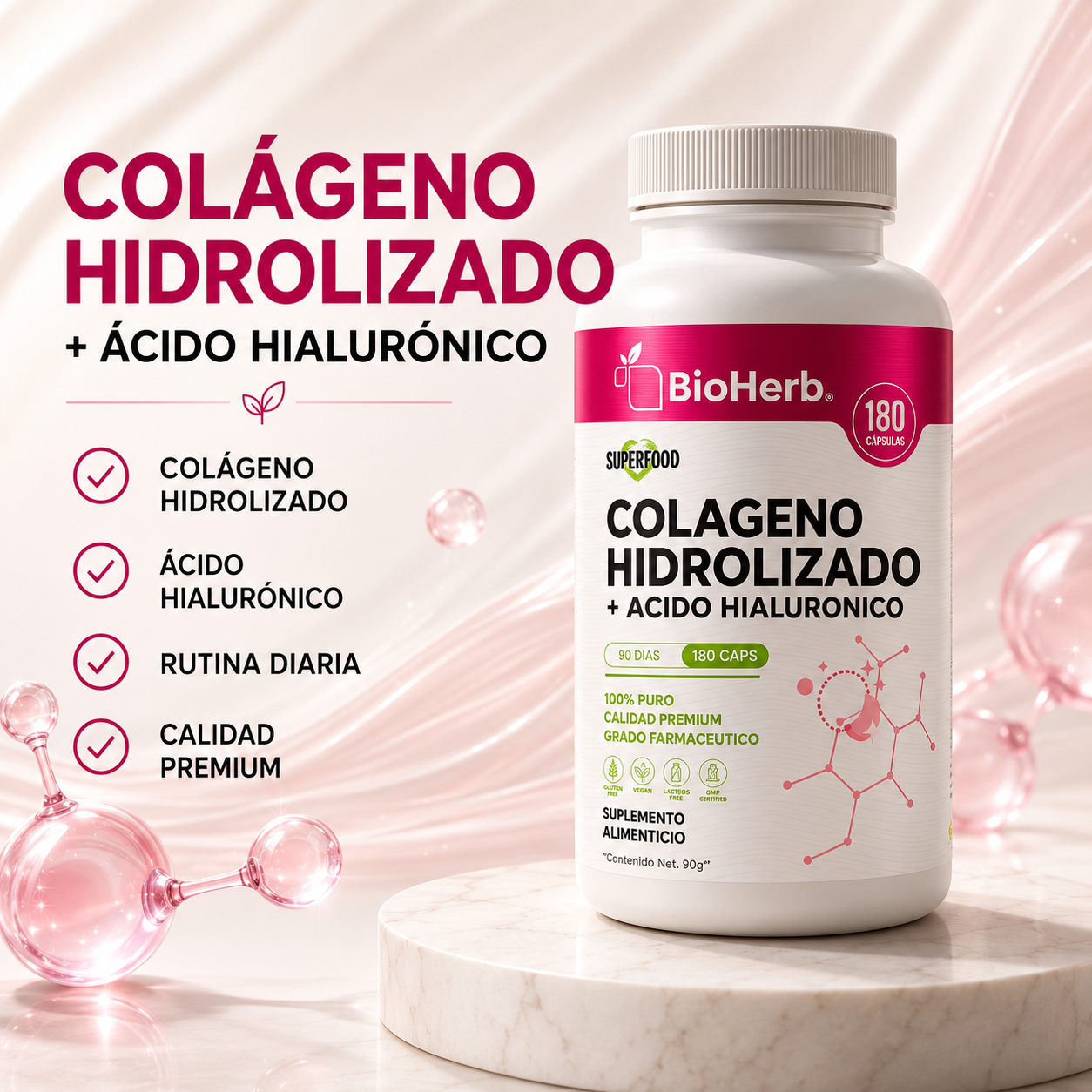 Kit Balance Mujer BioHerb® | Bienestar, Piel y Rutina Diaria