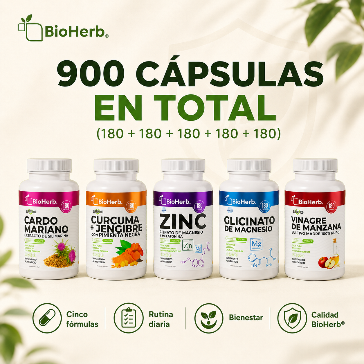 Starter Pack BioHerb® | Los Favoritos de Nuestros Clientes