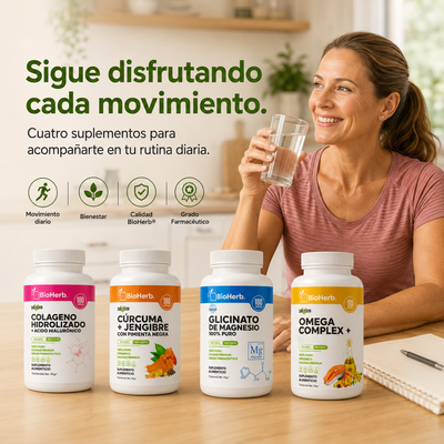 Kit Movimiento BioHerb® | Articulaciones, Músculos y Bienestar Activo
