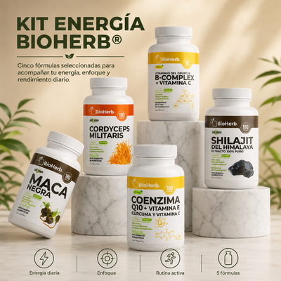 Kit Energía BioHerb® | Vitalidad, Enfoque y Rendimiento Diario