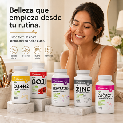 Kit Belleza BioHerb® | Colágeno, Antioxidantes y Cuidado Diario