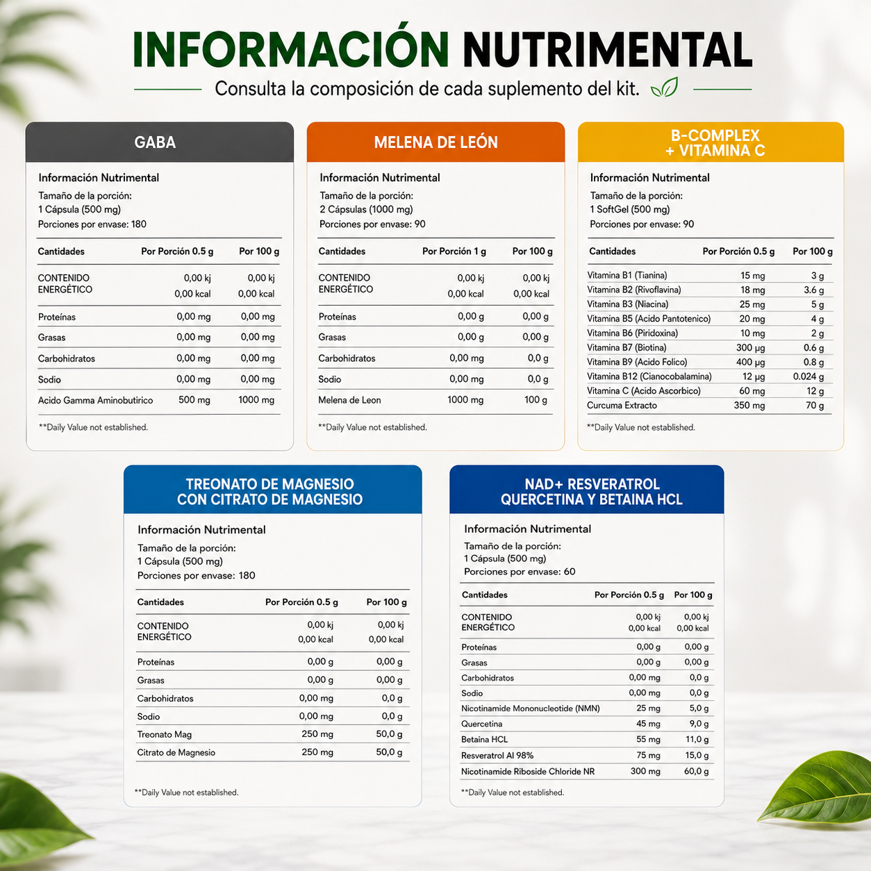 Kit Enfoque BioHerb® | Claridad Mental, Concentración y Productividad