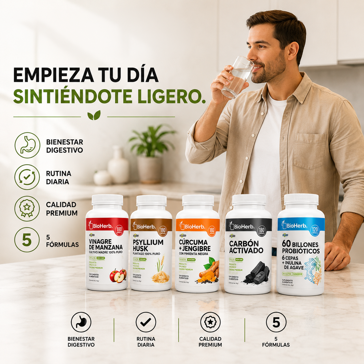 Kit Reset BioHerb® | Rutina Digestiva de 30 Días