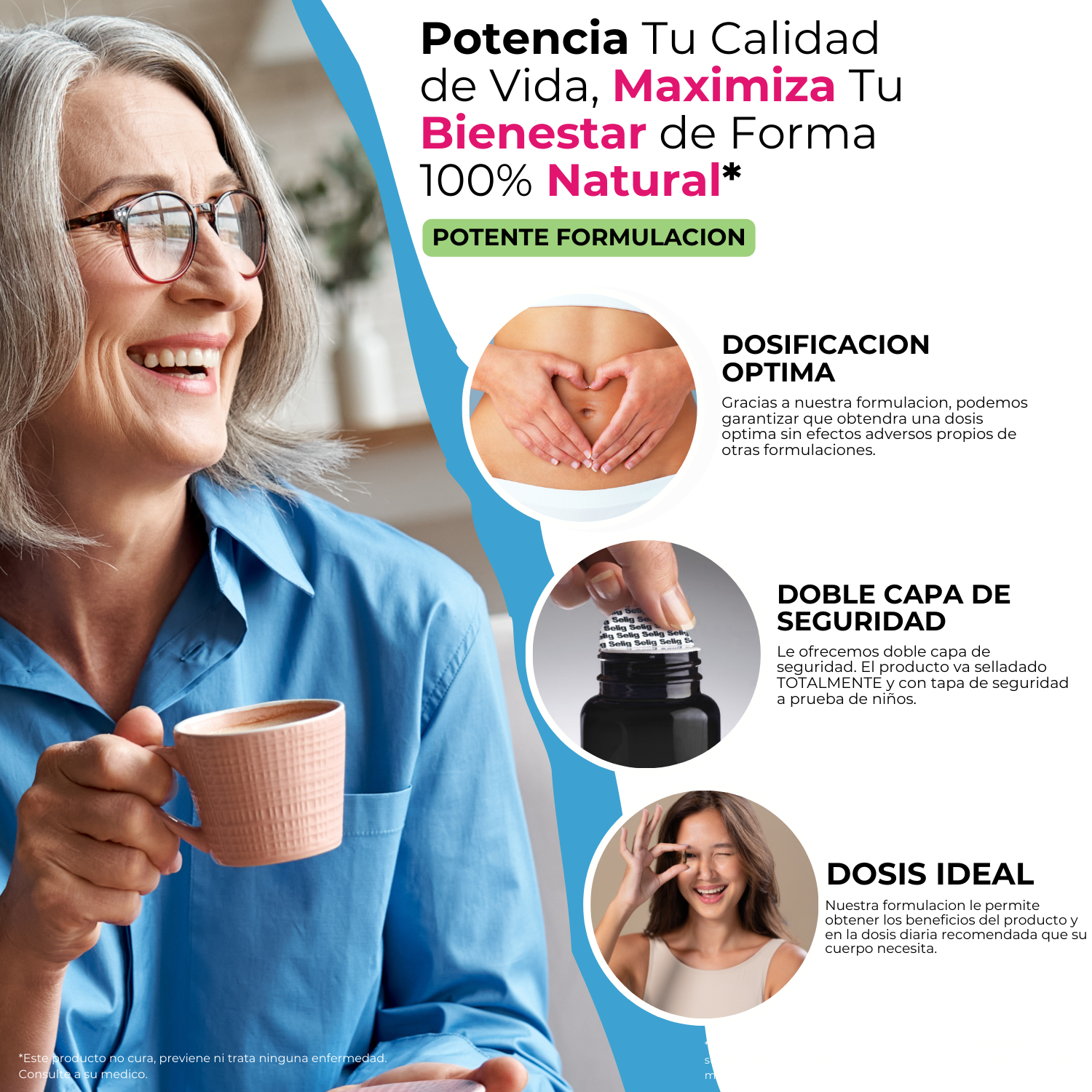 BioHerb® 60 Billones De Probioticos + Inulina De Agave