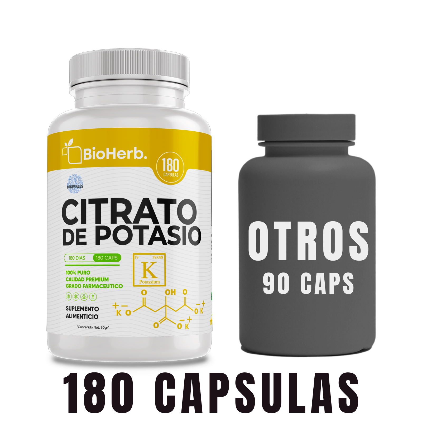 BioHerb® Citrato de Potasio