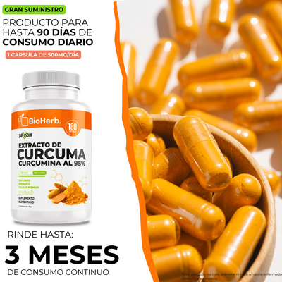 BioHerb® Cúrcuma 95% Curcuminoides