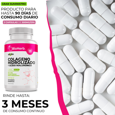 BioHerb® Colágeno + Ácido Hialurónico