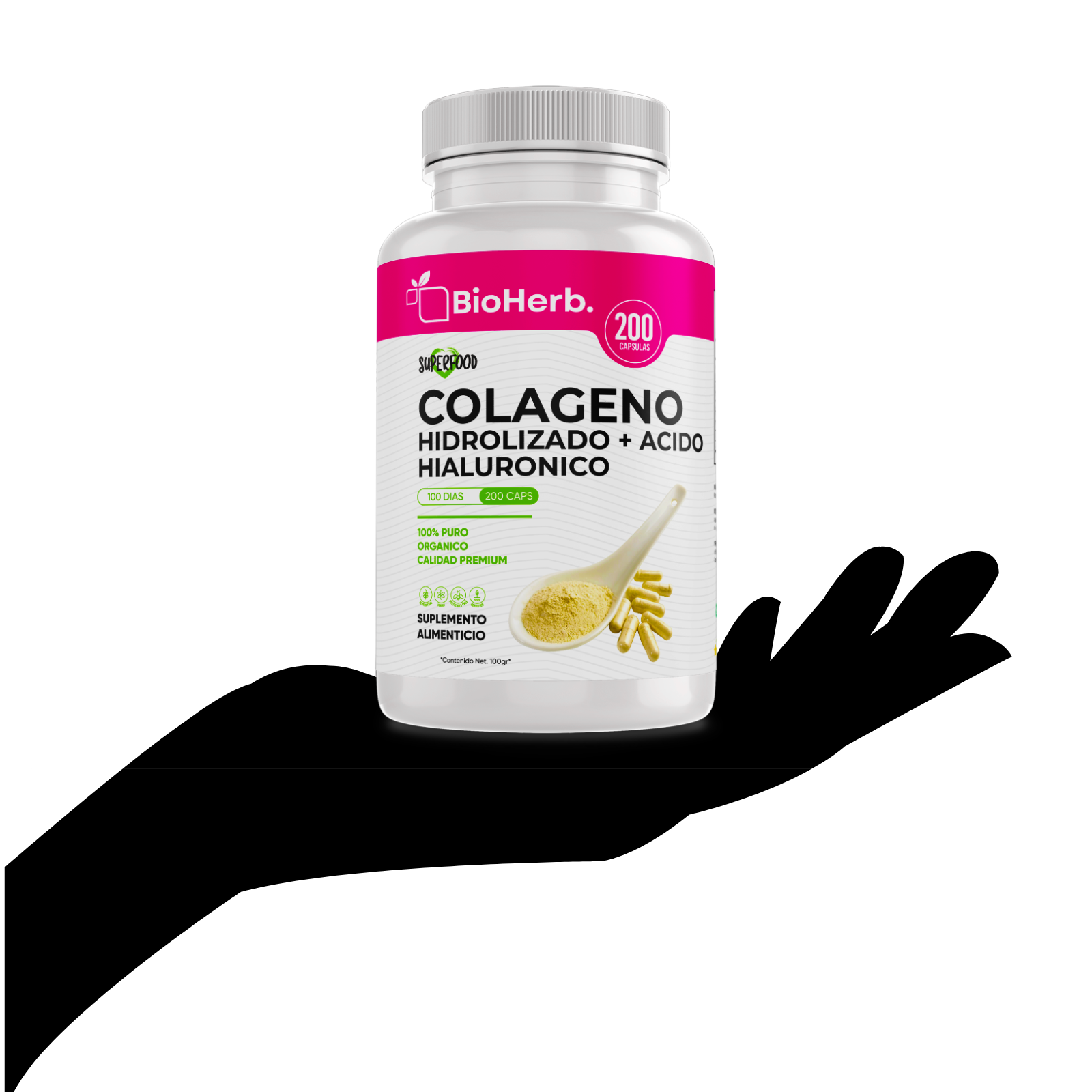 BioHerb® Colágeno + Ácido Hialurónico
