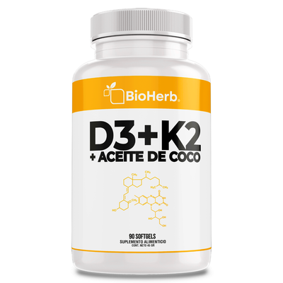 BioHerb® Vitamina D3 + K2 (MK-7)