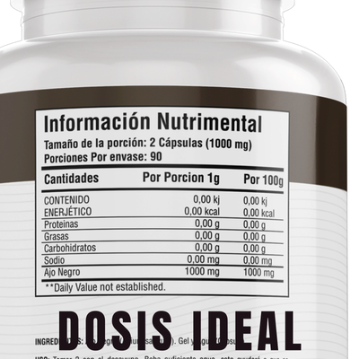 BioHerb® Ajo Negro 100% Puro