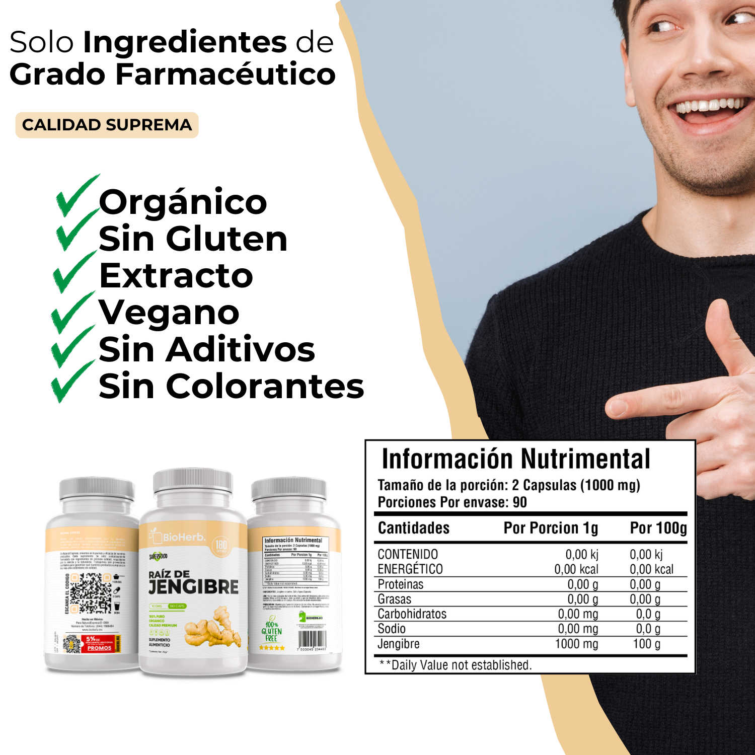 BioHerb® Extracto de Jengibre