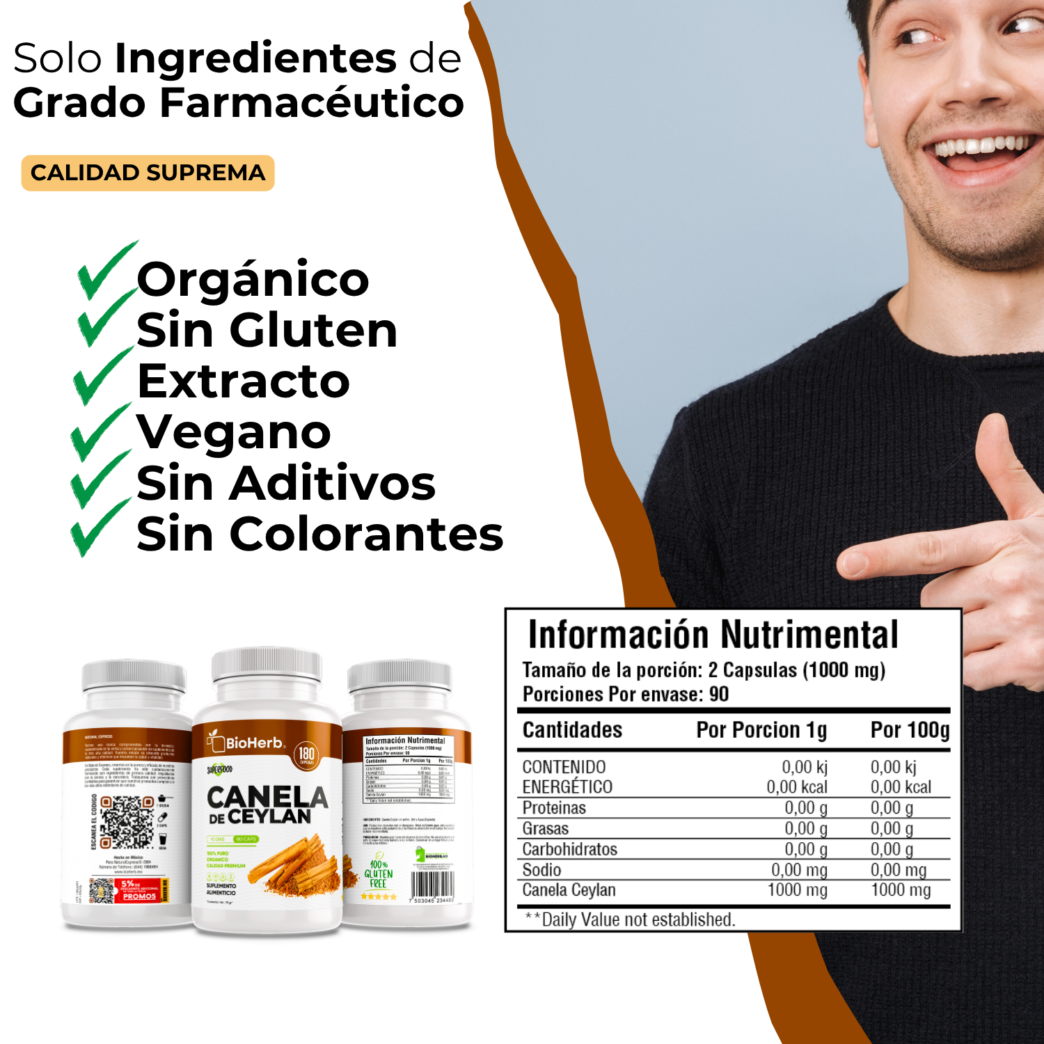BioHerb® Canela de Ceylán