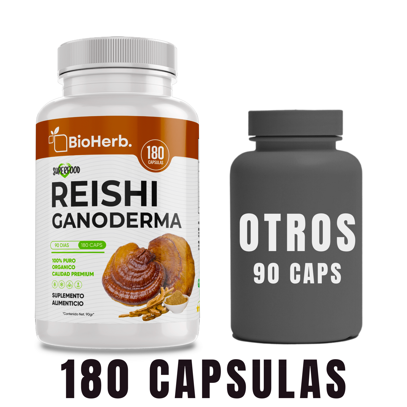 BioHerb® Hongo Reishi (Ganoderma)
