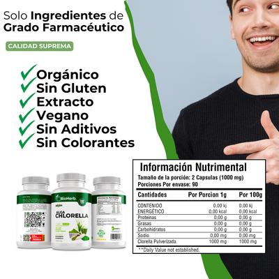 BioHerb® Chlorella Orgánica