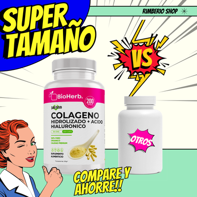 BioHerb® Colágeno + Ácido Hialurónico