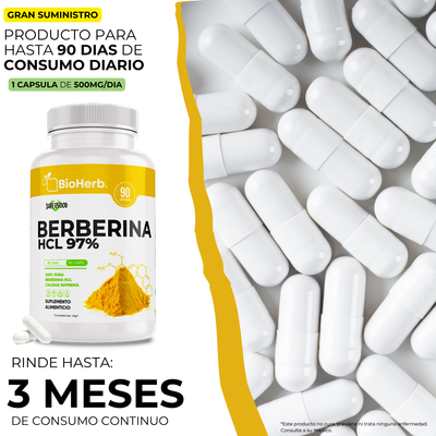 BioHerb® Berberina HCL Al 97% Clorhidrato