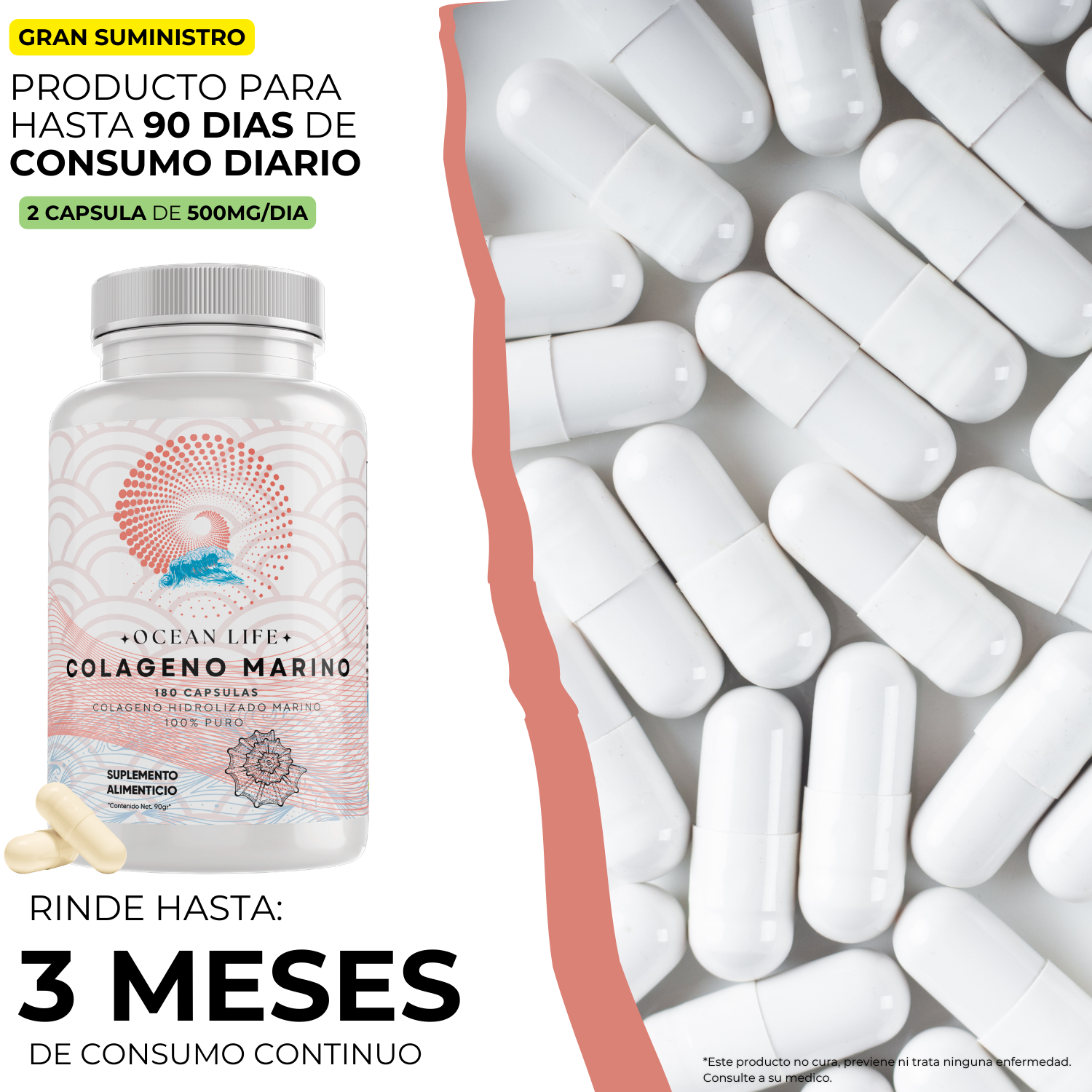 OceanLife® Colágeno Marino Hidrolizado