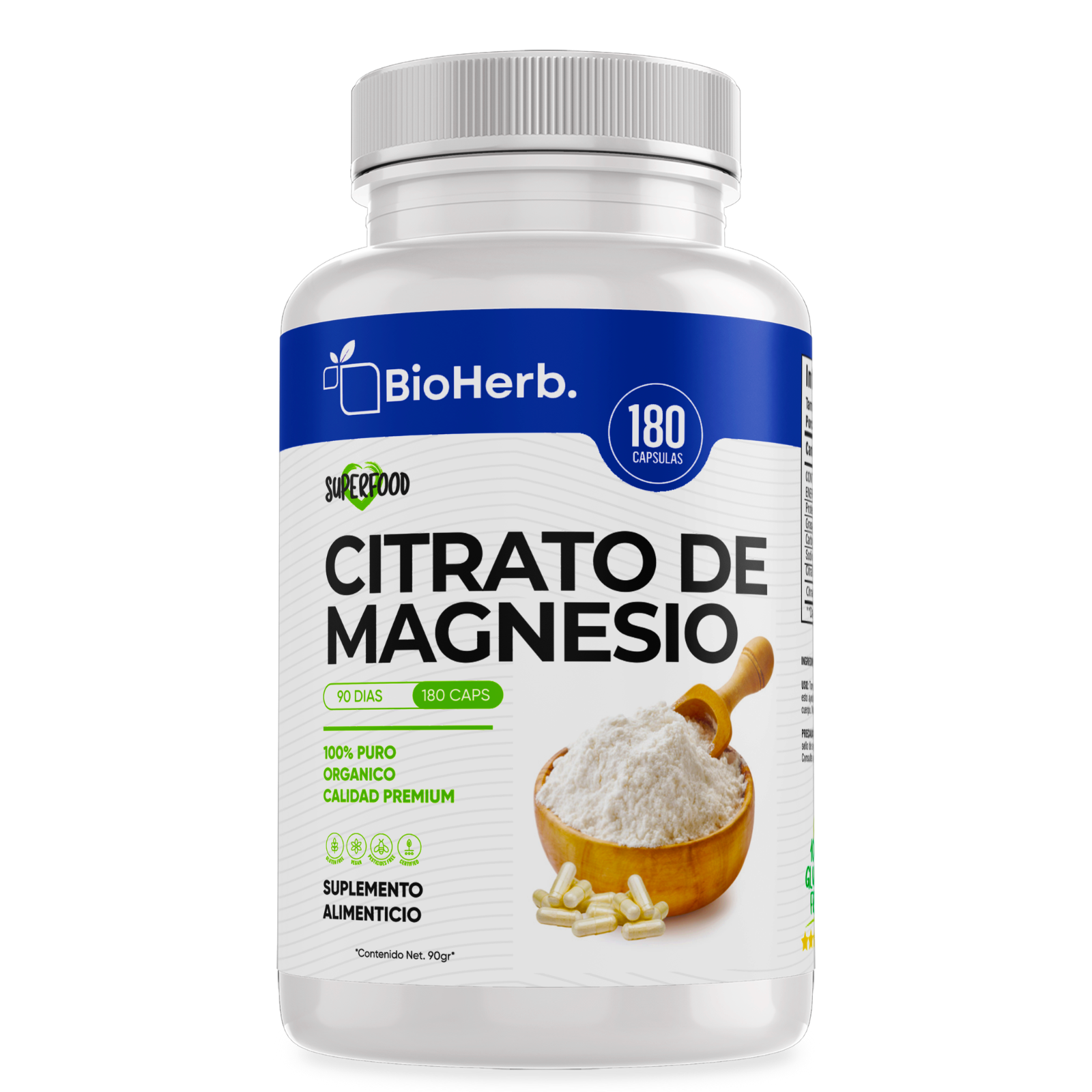 BioHerb® Citrato de Magnesio
