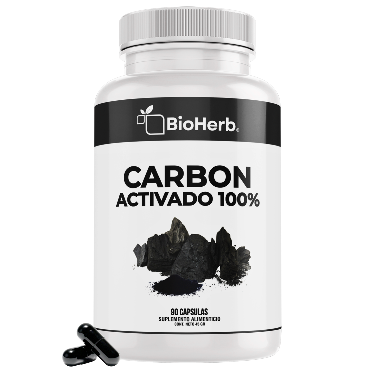 BioHerb® Carbón Activado Micronizado 100% Puro