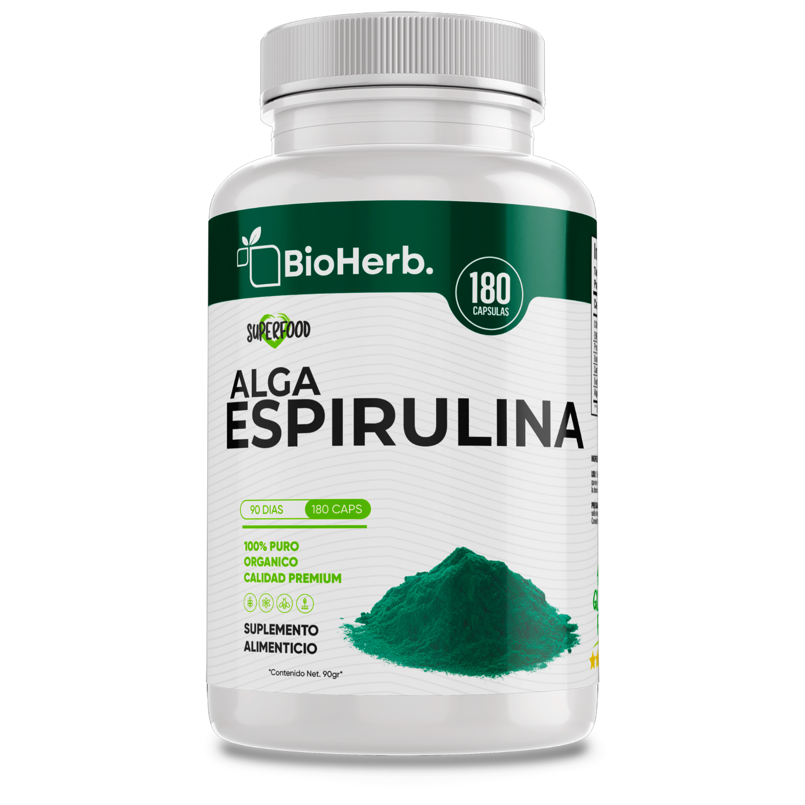 BioHerb® Espirulina Orgánica
