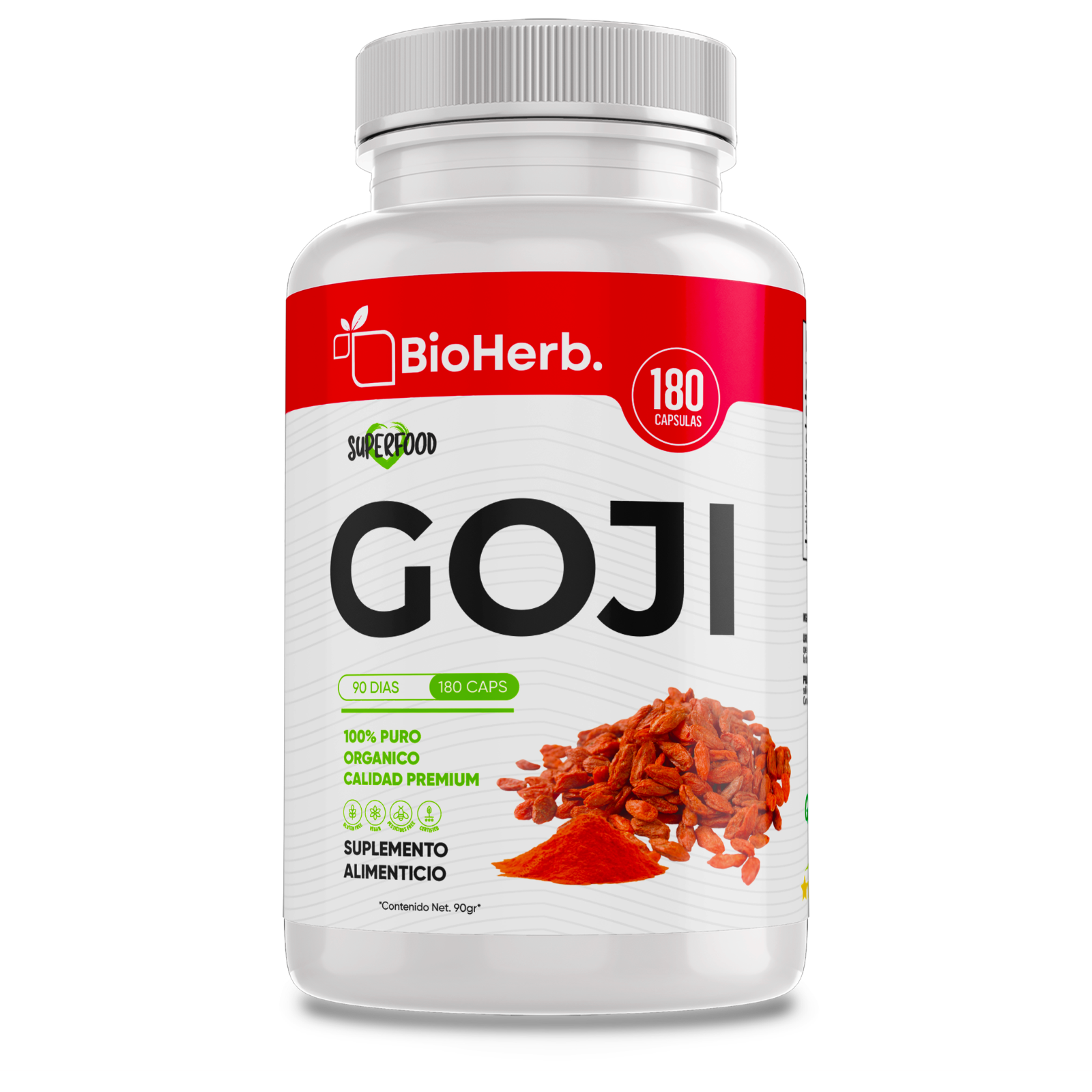 BioHerb® Baya Goji 100% Pura