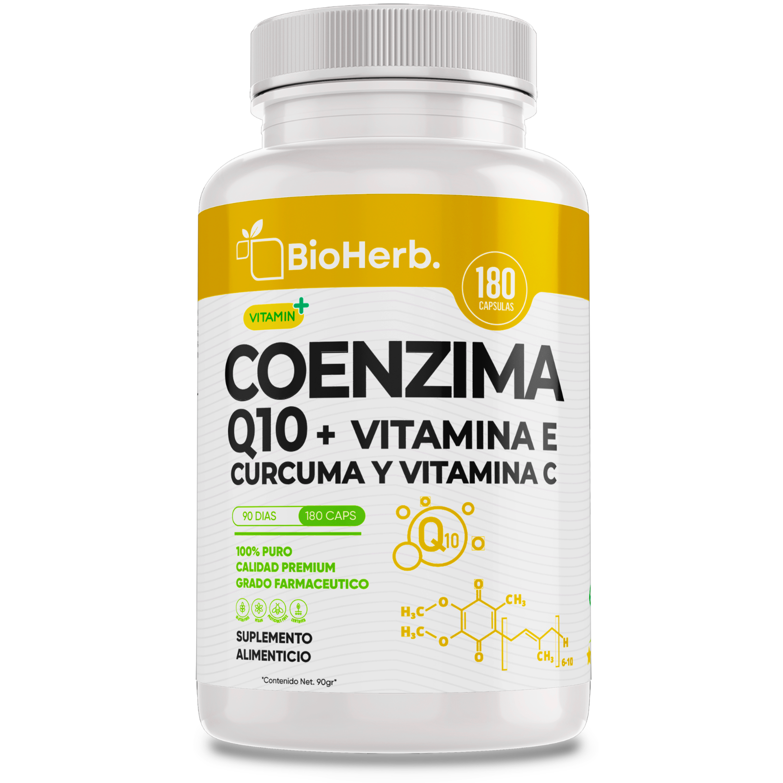 BioHerb® CoQ10 + Vitaminas E y C