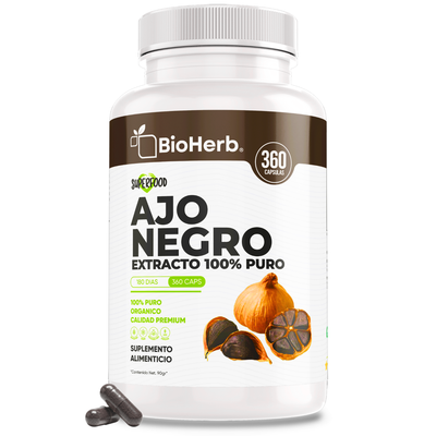 BioHerb® Ajo Negro 100% Puro
