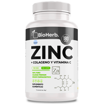 BioHerb® Zinc + Colágeno + Vitamina C