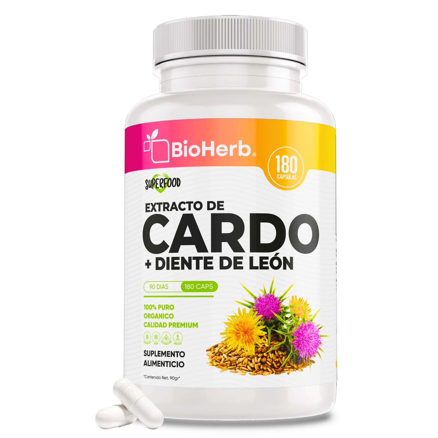 BioHerb® Cardo Mariano + Diente de León