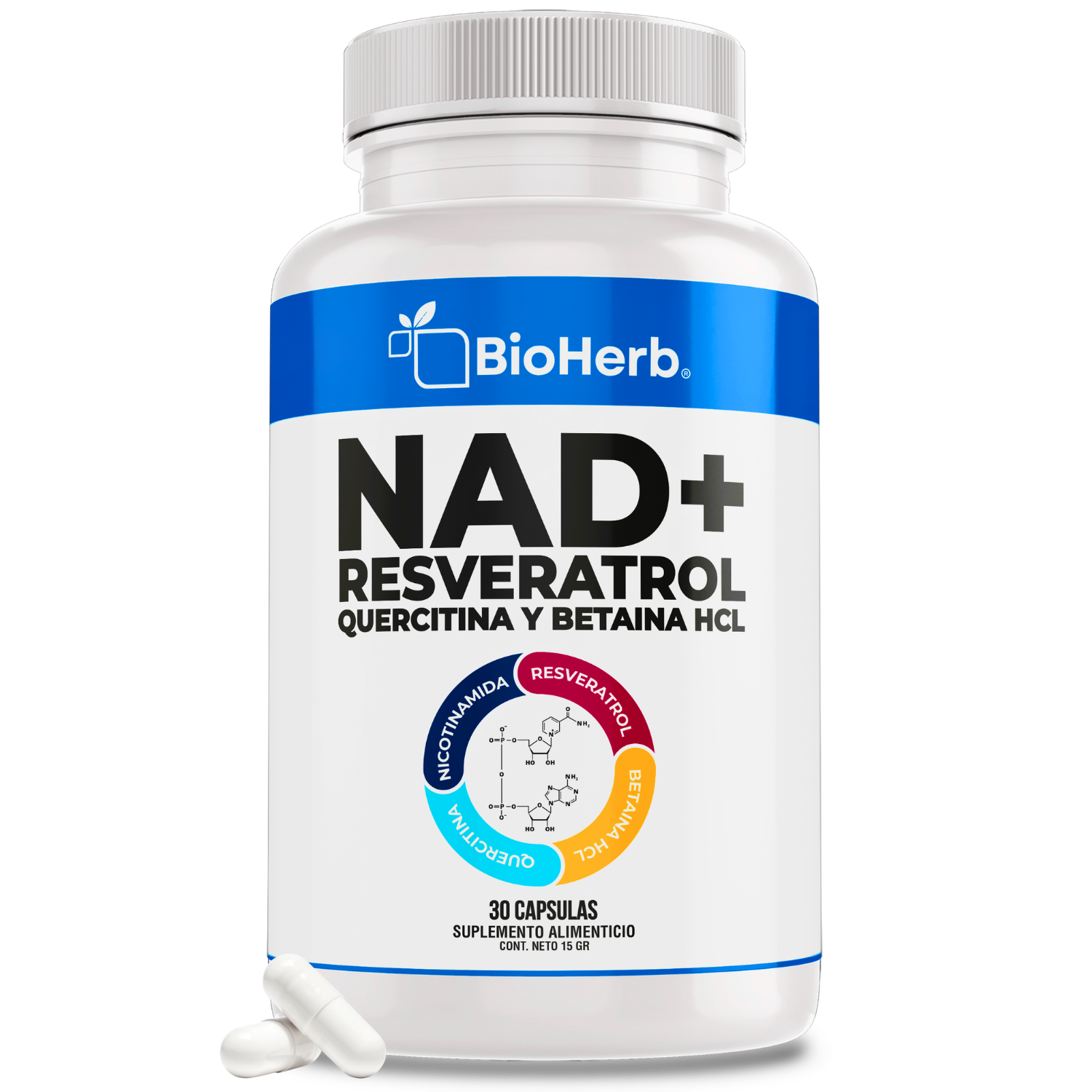 BioHerb® NAD+ Riboside + Resveratrol