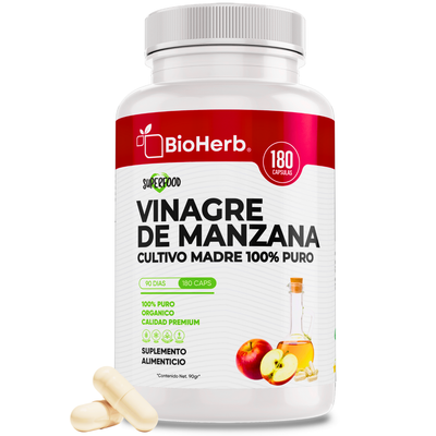BioHerb® Vinagre de Manzana 100% puro