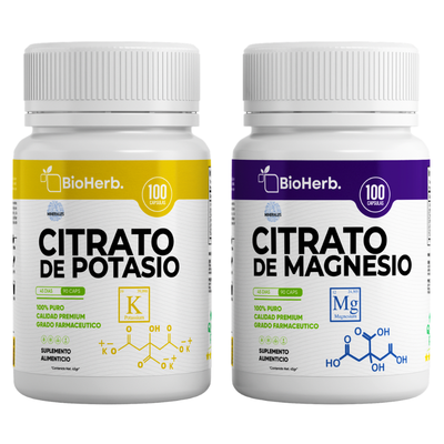 BioHerb® Magnesio + Potasio Citrato