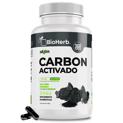 BioHerb® Carbón Activado Micronizado 100% Puro