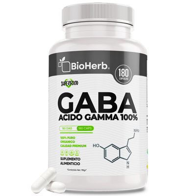BioHerb® GABA 100% Puro (Ácido Gamma Aminobutírico)