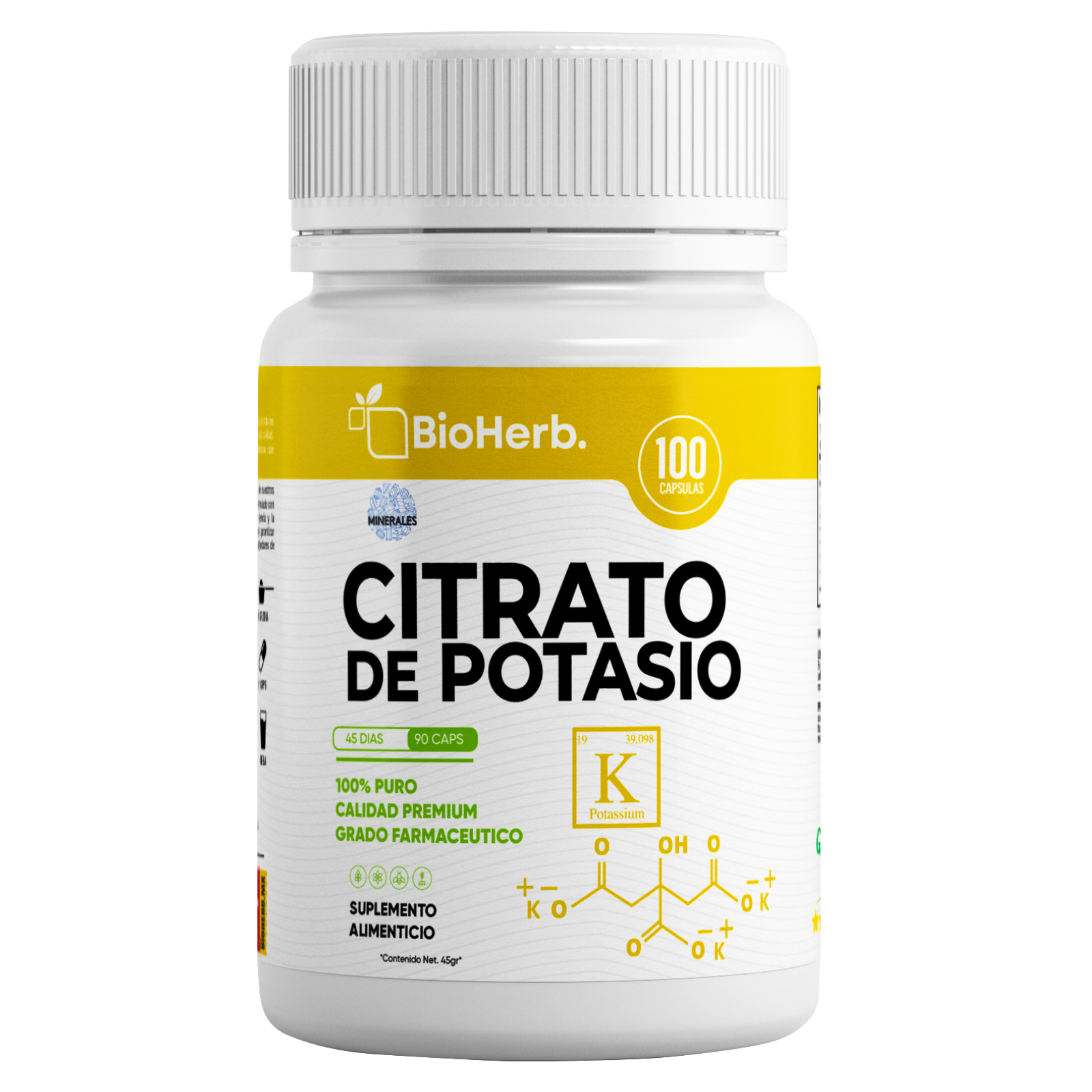 BioHerb® Citrato de Potasio