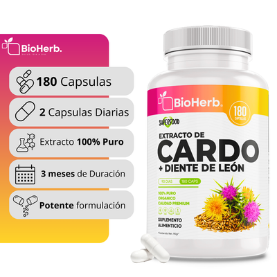 BioHerb® Cardo Mariano + Diente de León