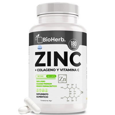 BioHerb® Zinc + Colágeno + Vitamina C