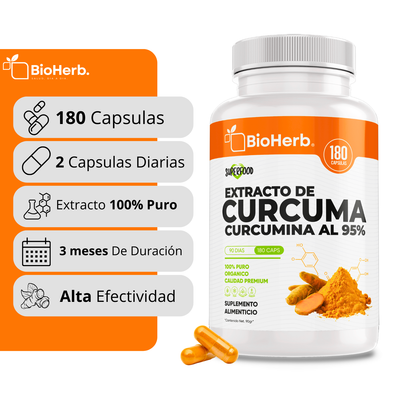 BioHerb® Cúrcuma 95% Curcuminoides