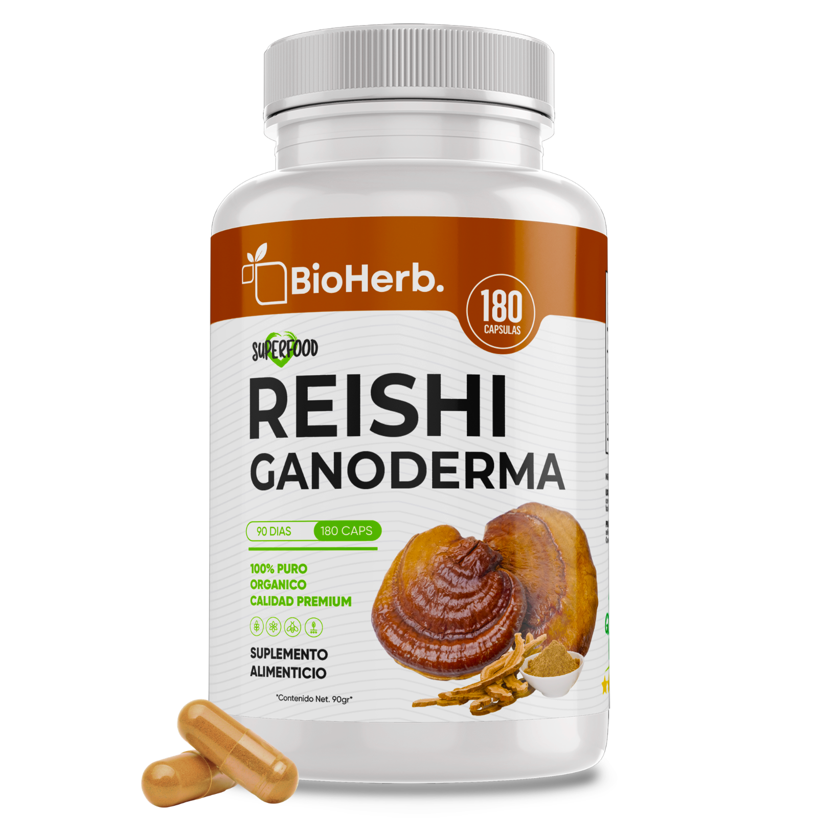 BioHerb® Hongo Reishi (Ganoderma)