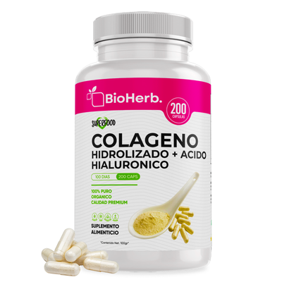 BioHerb® Colágeno + Ácido Hialurónico