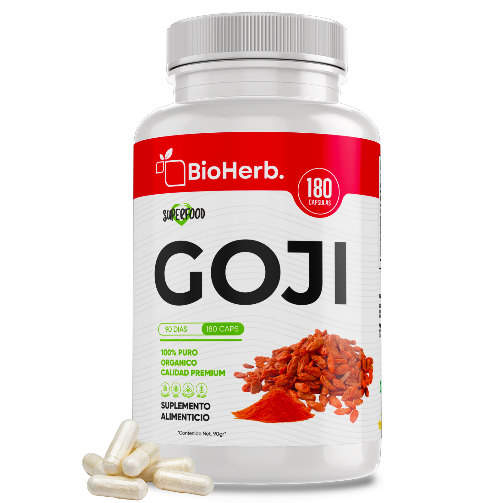 BioHerb® Baya Goji 100% Pura