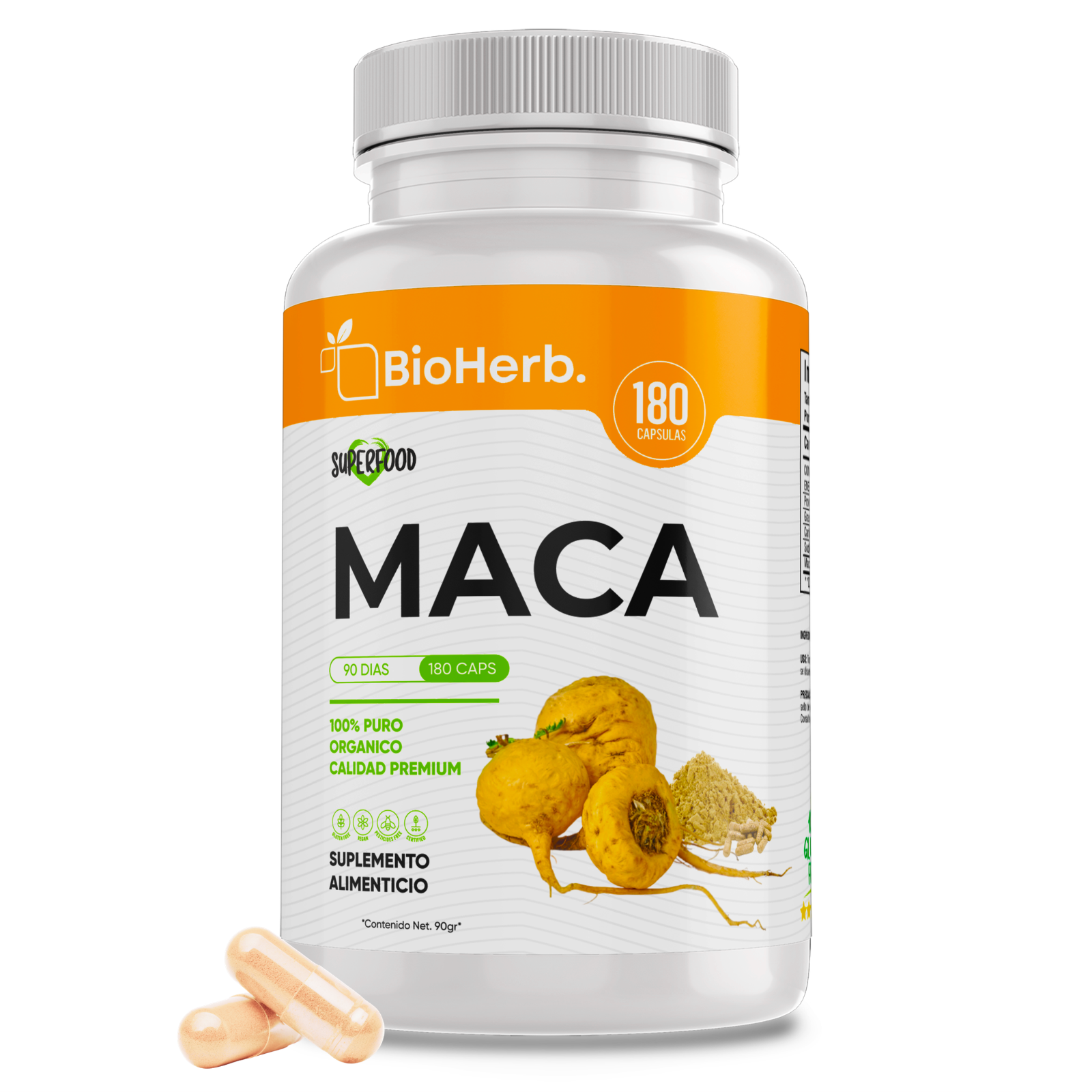 BioHerb® Maca Amarilla Peruana