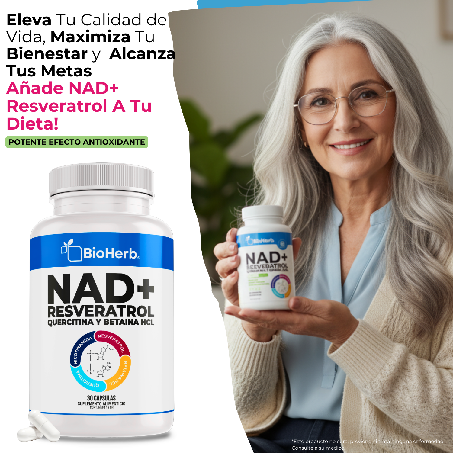 BioHerb® NAD+ Riboside + Resveratrol