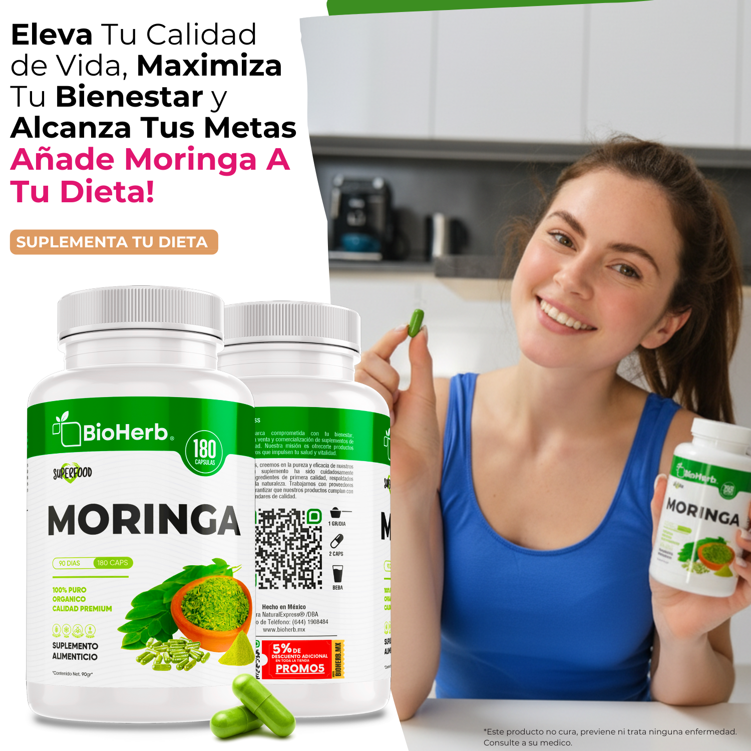 BioHerb® Moringa Orgánica