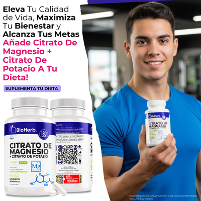 BioHerb® Magnesio + Potasio Citrato