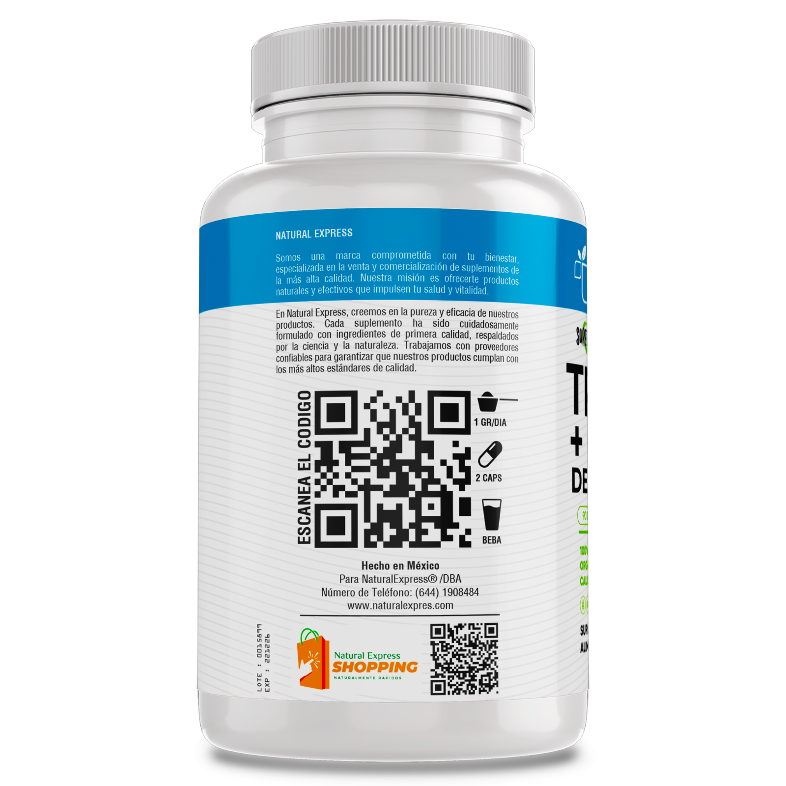 BioHerb® Treonato de Magnesio + Citrato de Magnesio
