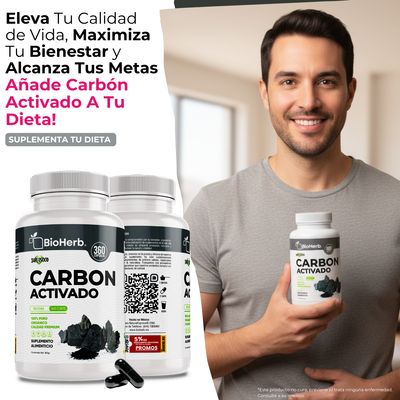 BioHerb® Carbón Activado Micronizado 100% Puro